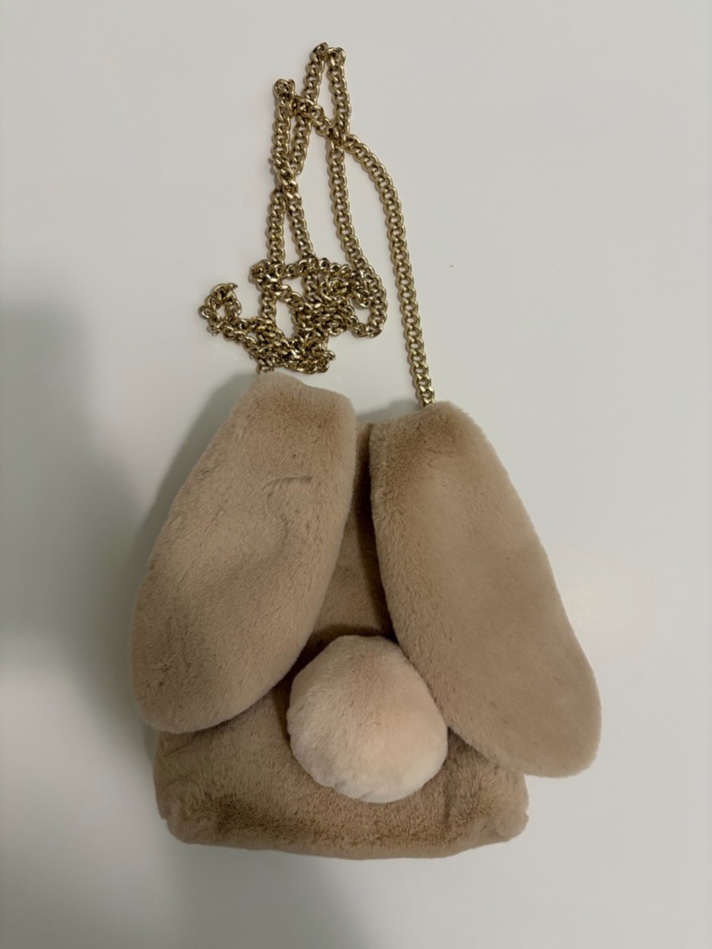 kate spade faux fur crossbody bunny